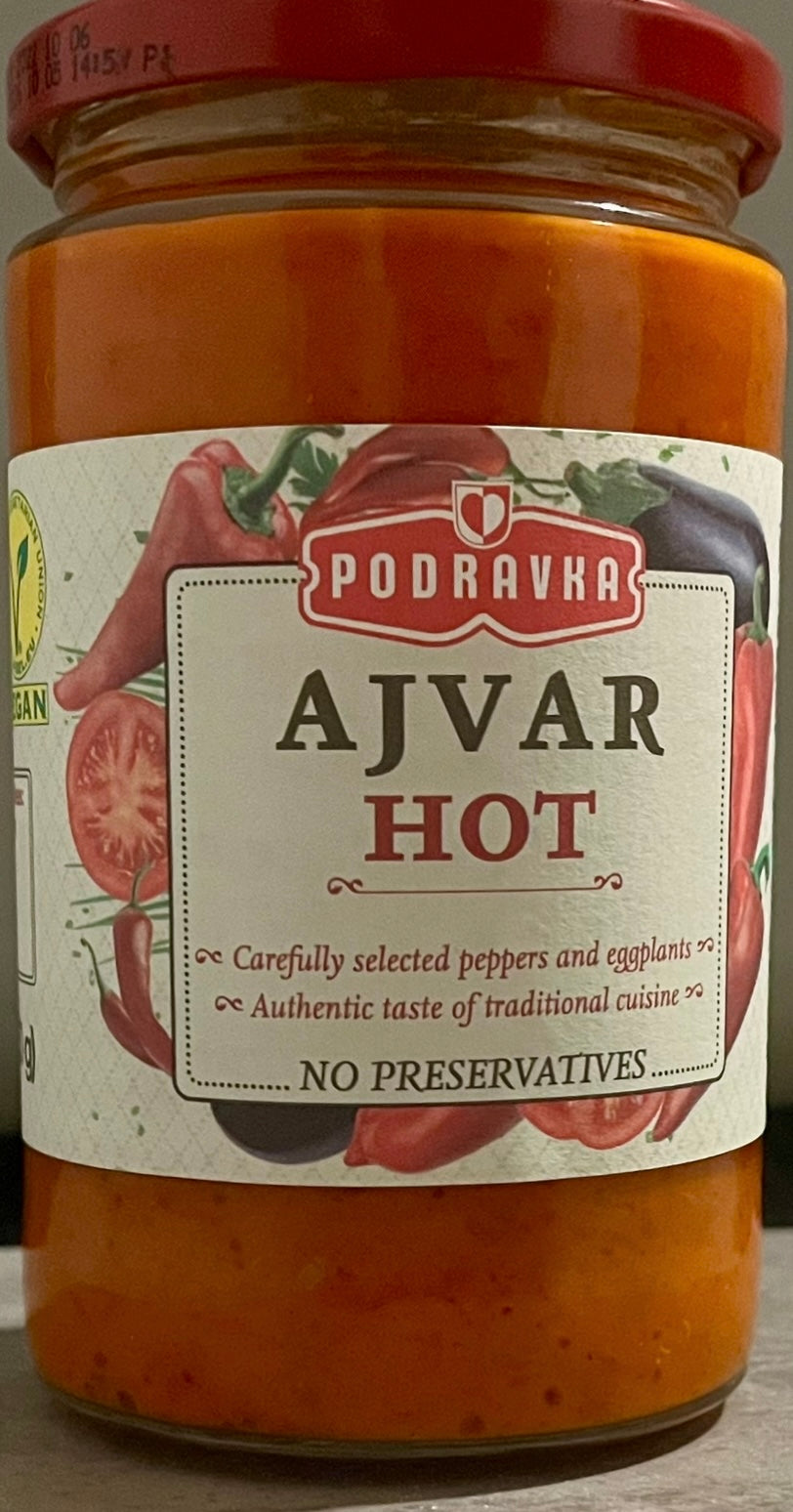 Ajvar Hot-Vegetable Spread  (Made by Podravka)